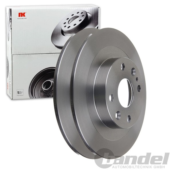2X NK Bremsscheiben 251Mm Voll Hinten Passend FÜR Mazda 323 MX-3 MX-5 | 203231-image