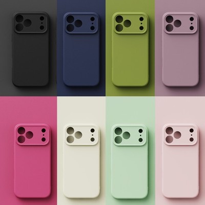 Hülle Für iPhone 17 16 Pro Max 16E 15 14 13 12 11 Flüssiges Silikon Magsafe Case