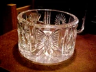 Vintage 5 1/4" Waterford Crystal MiIlennium All 5 Toasts Wine Bottle Coaster