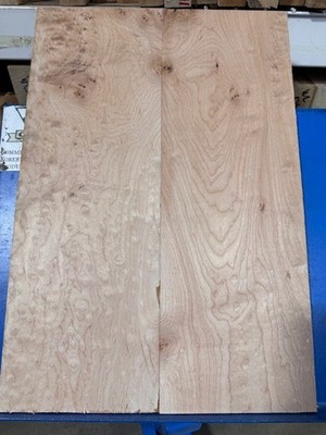 Quilted Maple 1/2'' Quilt DENSE Bookmatch KD Big Leaf 22''x15''x.5'' Fig Carve Top