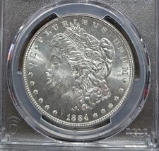 1880 P Morgan Silver Dollar $1 PCGS MS64 Proof-like