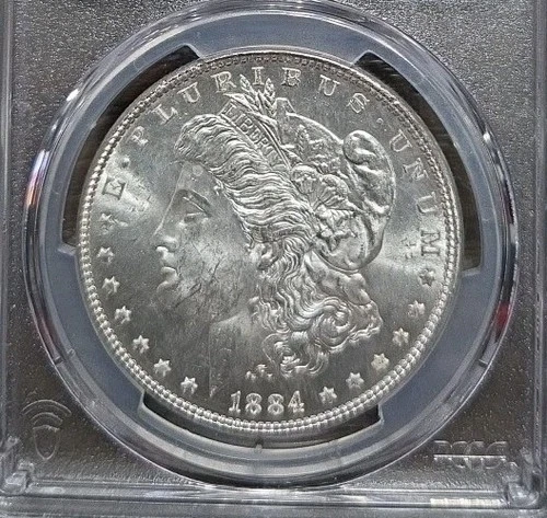 1880  P Morgan Silver Dollar $1 PCGS MS64 Proof-like