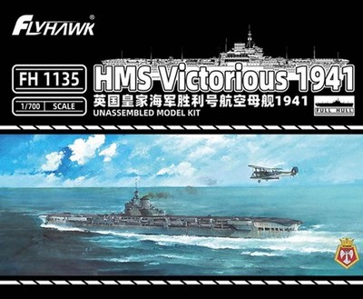 FlyHawk 1/700 HMS Victorious 1941 Modellbausatz