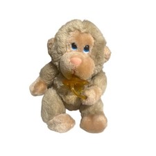 Russ Berrie  Co. baby CheeChee Plush Monkey ape gorilla With Pacifier