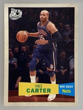 2007-08 Topps - Vince Carter #28 1957-58 Variations