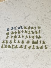 Airfix 1/72 WW 2 American And German Soldiers HO  OO Figures Lot Of 52