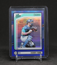 2024 Donruss Harry Ford Rated Prospect Blue /149 Seattle Mariners Card #138