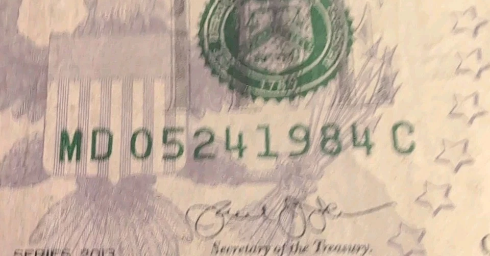 May 24th 1984 Birthday/Anniversary $5 Note - Image 2 of 4