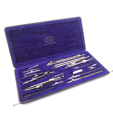 Lotter Precision Drafting Compass Set Vintage...