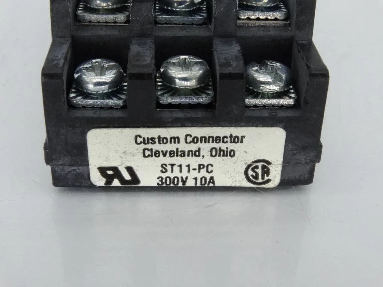 CUSTOM CONNECTOR ST11-PC RELAY SOCKET - Image 3 of 3