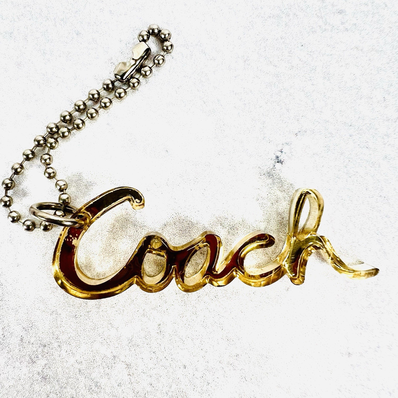 Coach Poppy Y2K Keychain Charm