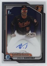 2024 Bowman Chrome Prospect Auto Emilio Sanchez #CPA-ES Auto 0rd2