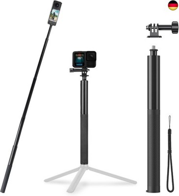 134 cm Selfie Stick for Insta360 X5 Accessories, Invisible Selfie Stick Monopod