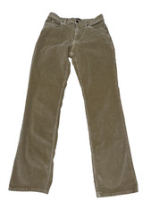 Eddie Bauer Women's 4 Regular Brown Corduroy Straight leg pants