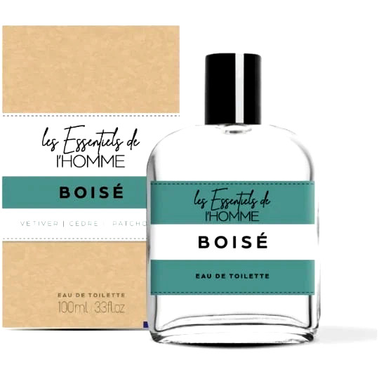 Eau de toilette Les essentiels de l’homme 100ml boisé parfum masculin