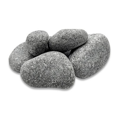 Saunasteine rund für Saunaofen Harvia Spirit und Huum Droop 5 - 10 cm - 15 kg