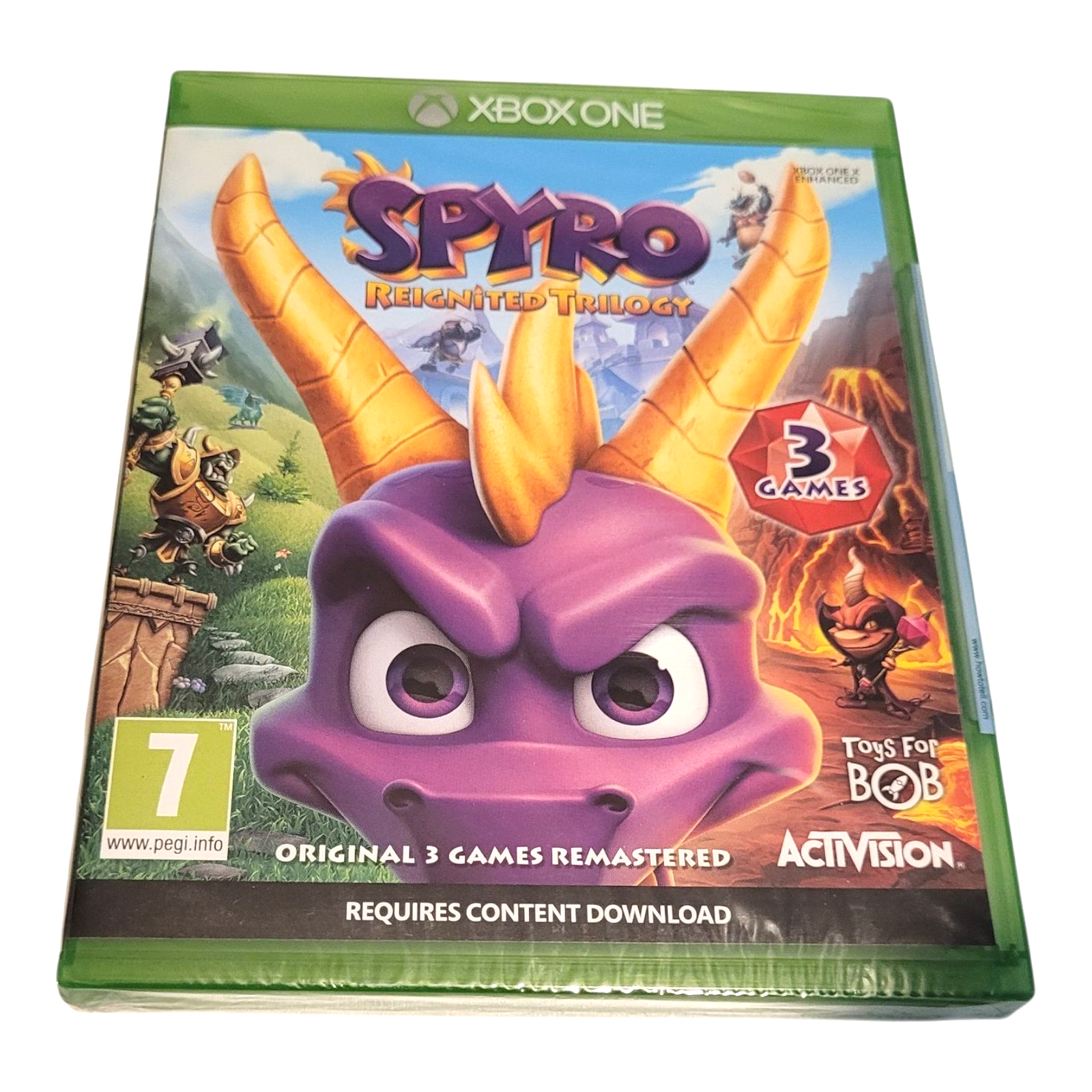 Xbox One Spyro ReIgnited Trilogy | Funziona Su Series X | Nuovo E Sigillato