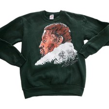 Vintage 90s Jerzees by Russell Athletic Made in USA Crewneck Sweatshirt Green