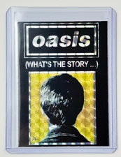 Oasis Limited Refractor Edition Artist Signed “Pop Icons” Trading Card 1/1