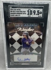 2024 Leaf Metal Ethan Holliday Diamond Wonders Auto /3 Top 4 Draft Pick!