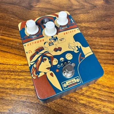 Orange Getaway Driver Amp in a Box Distortion Pedal