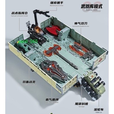 MPP10 EVA Truck Carriage OP Robot Kit Transform Toys Model Children Gifts Xmas