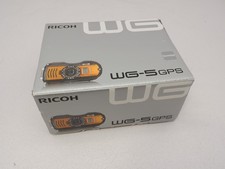 Barely Used Ricoh WG-5 GPS Waterproof Shockproof 16MP Digital Camera