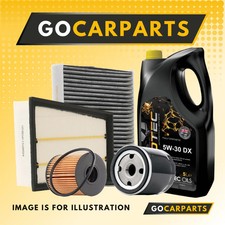 AUDI Q3 2.0-TDI-QUATTRO 11-18 FILTER 4 PIECE SERVICE KIT + OIL 5W-30 5L