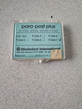 Coltene Whaledent P244-3 Para Post Plus Posts Green Stainless Steel 10/PACK