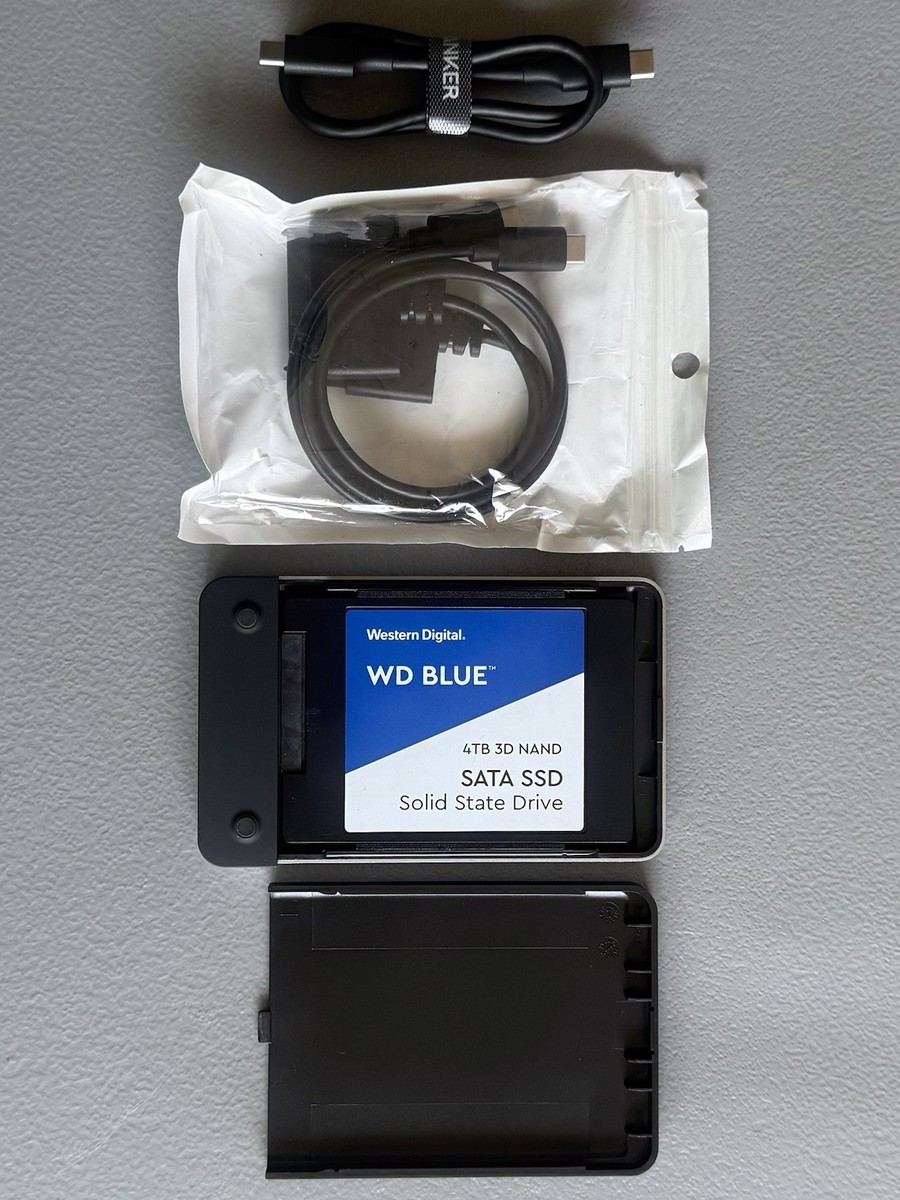 Sata Ssd Wd Blue 4tb Ssd Western Digital 4TB WD Blue 3D NAND