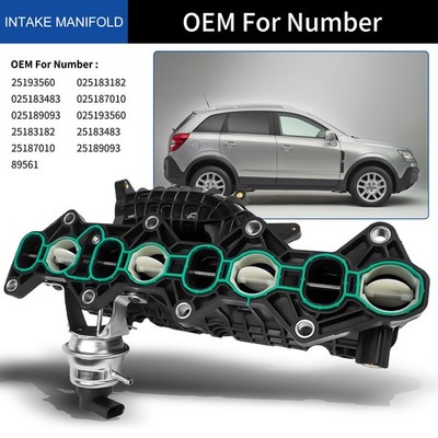 Für Opel GM Ansaugkrümmer Saugrohr Saugrohrmodul Antara A 2.2 CDTi 25193560 DE
