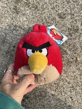 2011 Angry Birds Red Bird 5  Plush Toy