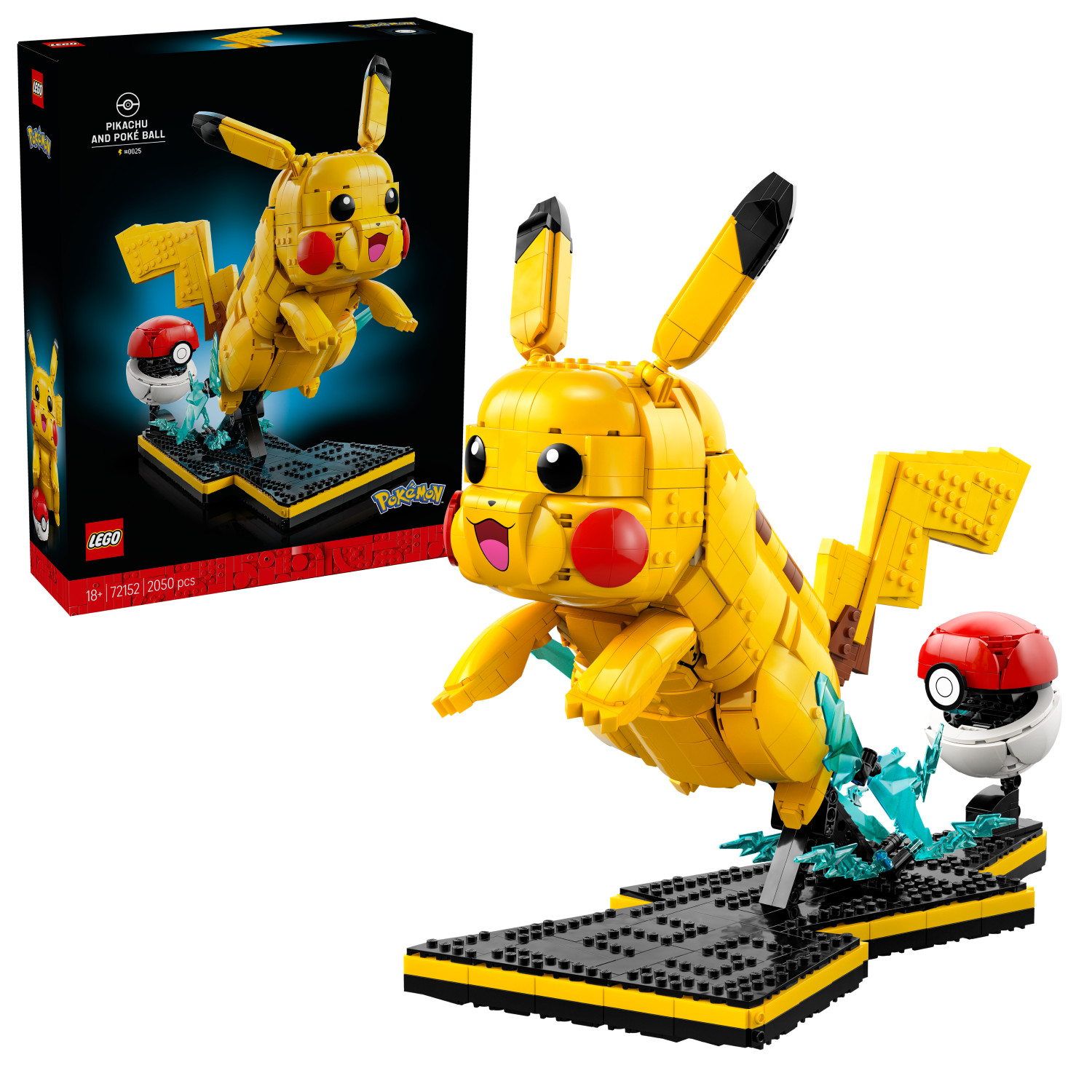 LEGO Pokémon: Pikachu and Poké Ball (72152)