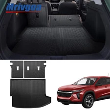 Cargo Liner Backrest Mat Set Fit 2024-2026 Chevrolet Trax Rear Trunk Accessory