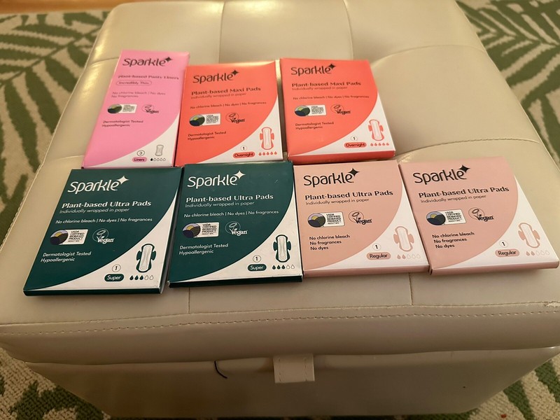 Sparkle Plant based Panty Liners from Whole Foods
