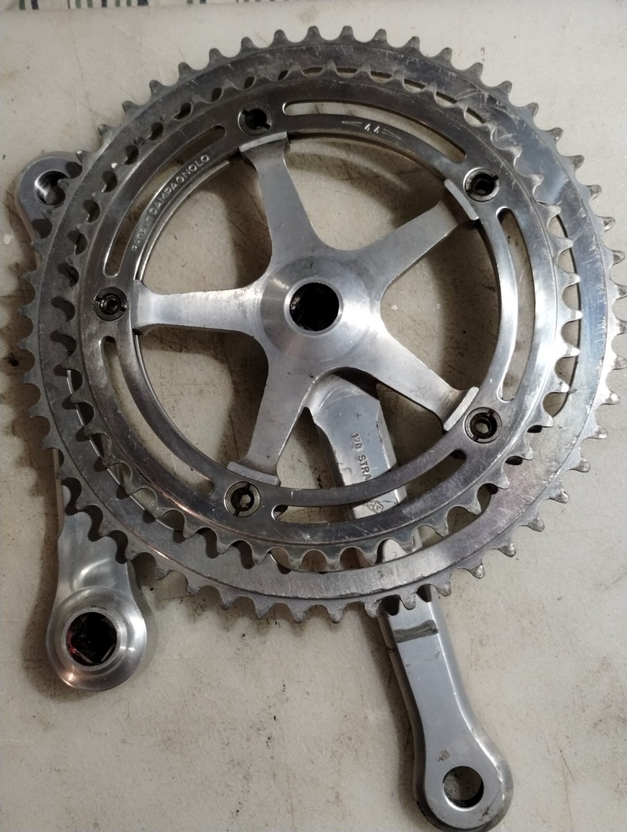 Vintage Campagnolo Record Crankset 53/44 144BCD 170MM square