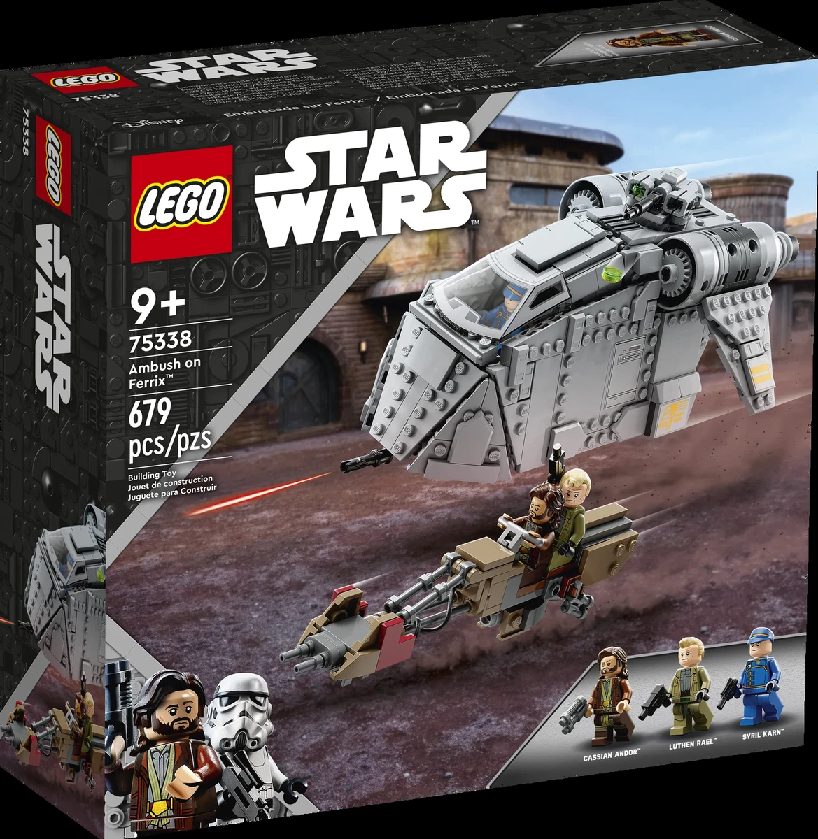 LEGO 75338 Ambush on Ferrix Star Wars from Tates Toyworld