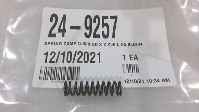 HAAS 24-9257 COMPRESSION SPRING 0.6