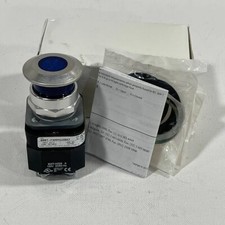New! Allen Bradley 800T-FXMPH16BA7  30mm Push-Pull Device  Blue Illuminated Mush