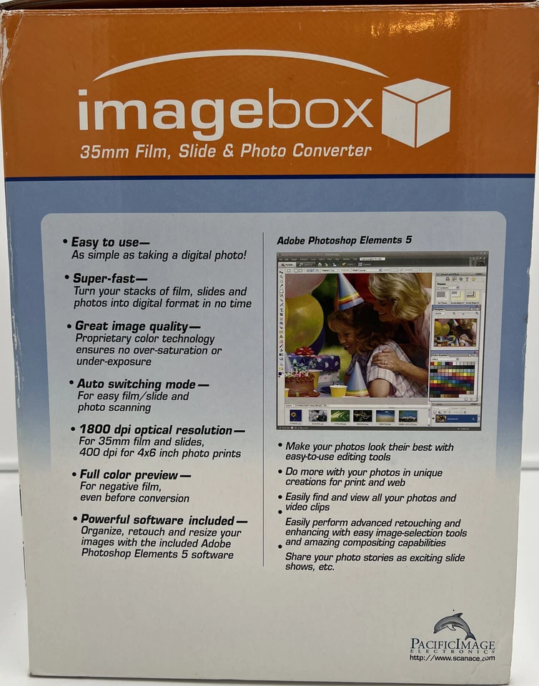 Pacific Imagebox 35mm Film, Slide and Photo Converter, Brand New in Box, Sealed! - Image 3 of 4