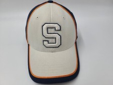 Syracuse University Orange Top of the World Flex Fitted OSFA Hat Cap White Blue