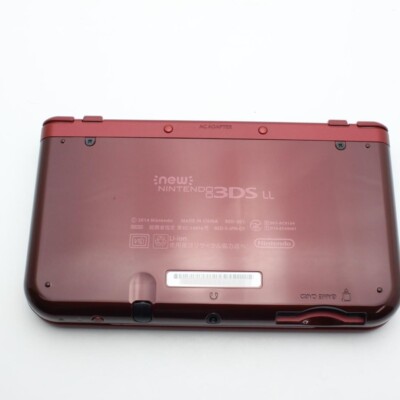 Lower IPS]NEW Nintendo 3DS LL XL Console metallic RED Japan