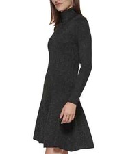 NEW! Calvin Klein Women's M Mock-Neck Sweater Dress NWT $119