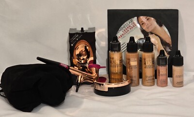 Luminess Air Icon Airbrush System-The Art of Beauty w/Liquid & Solid Makeup