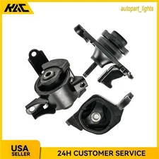 3Pcs Engine Motor & Transmission Mount 2007-2008 For Honda Fit 1.5L for Auto