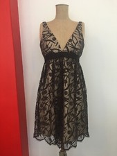 MILLY NEW YORK Cocktail Party DRESS 4 Formal Bridesmaid LACE 50ies 8 XS-S Swing