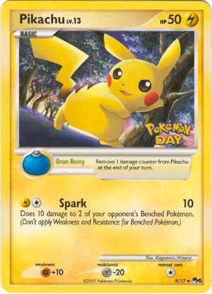 Pikachu 009/017 Pop Series 6 - 1 of 1