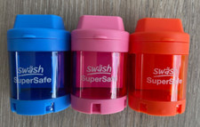 Swash Double Hole Auto stop Pencil Sharpener SET OF 3