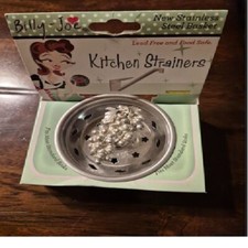 Silver Grape Cluster Stainless Sink Strainer, Pewter Stainless NEW