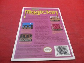 Magician Nintendo NES Store Promo Display Card ONLY